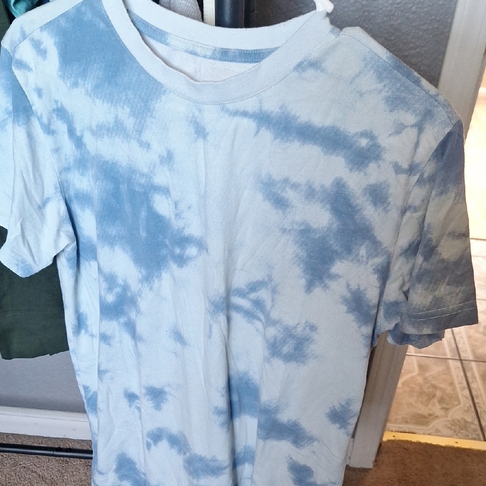 Blue Tie-Dye Kids Shirt